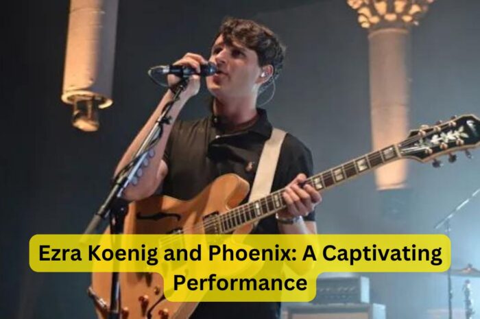 Ezra Koenig and Phoenix: A Captivating Performance at the Olympics Closing Ceremony