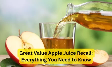 Great Value Apple Juice Recall