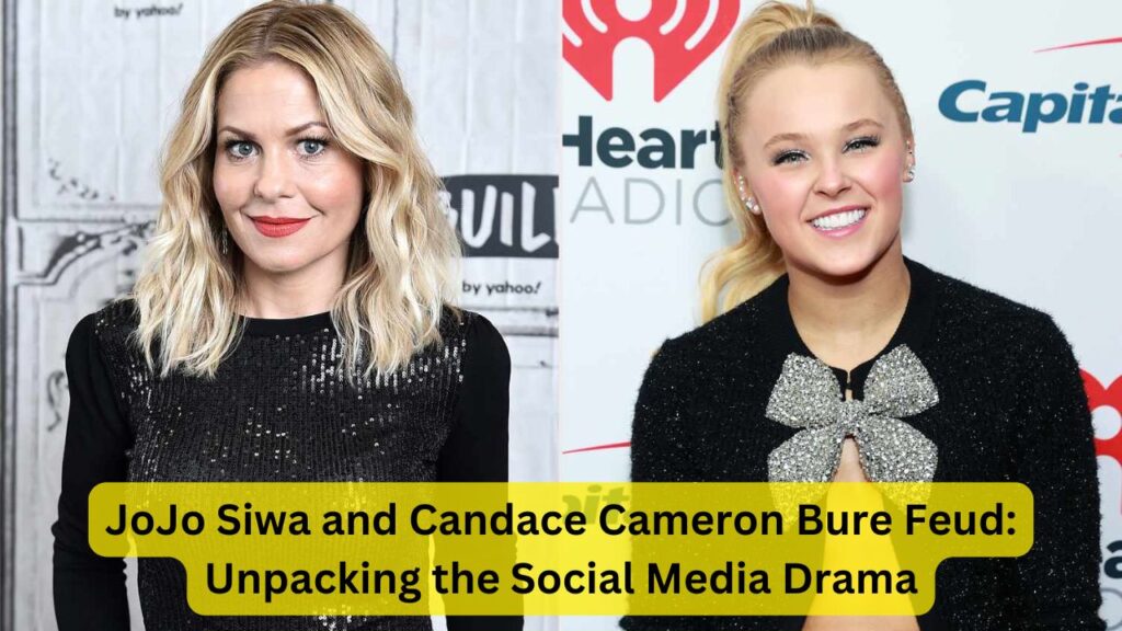 JoJo Siwa and Candace Cameron Bure Feud: Unpacking the Social Media Drama