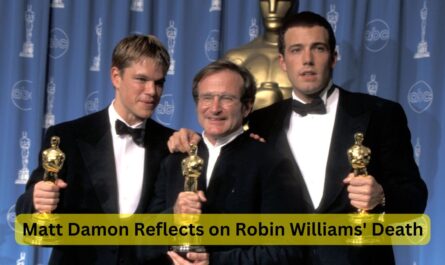 Matt Damon Reflects on Robin Williams' Death