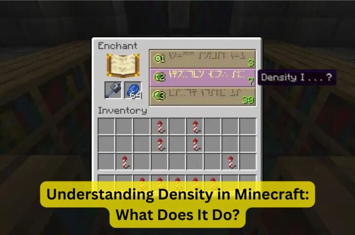 Understanding Density in Minecraft: What Does It Do?