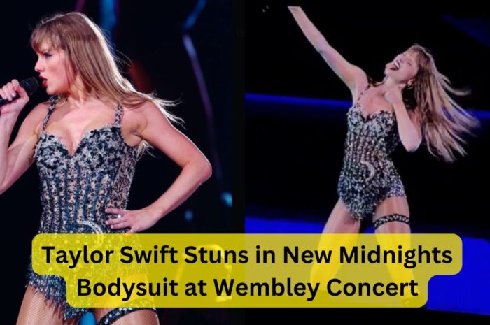 Taylor Swift Stuns in New Midnights Bodysuit at Wembley Concert