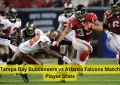 Tampa Bay Buccaneers vs Atlanta Falcons Match Player Stats